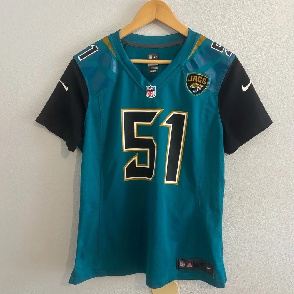 Nike NFL Jacksonville Jaguars #51 Paul Posluszny Women’s On-Field Jersey L